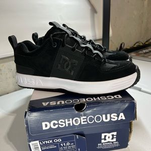 DC Lynx OG in Black/White Mens Size US 11